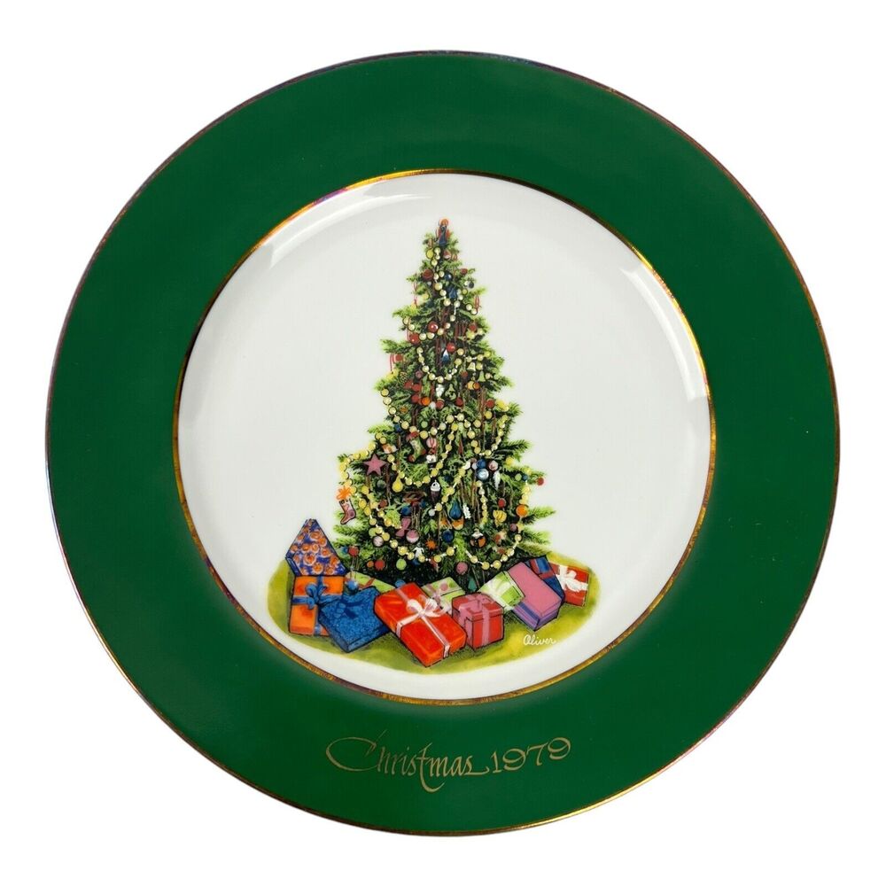 Collectors Christmas Plate 1979 George Good Corp. Designed by Joanne Oliver
